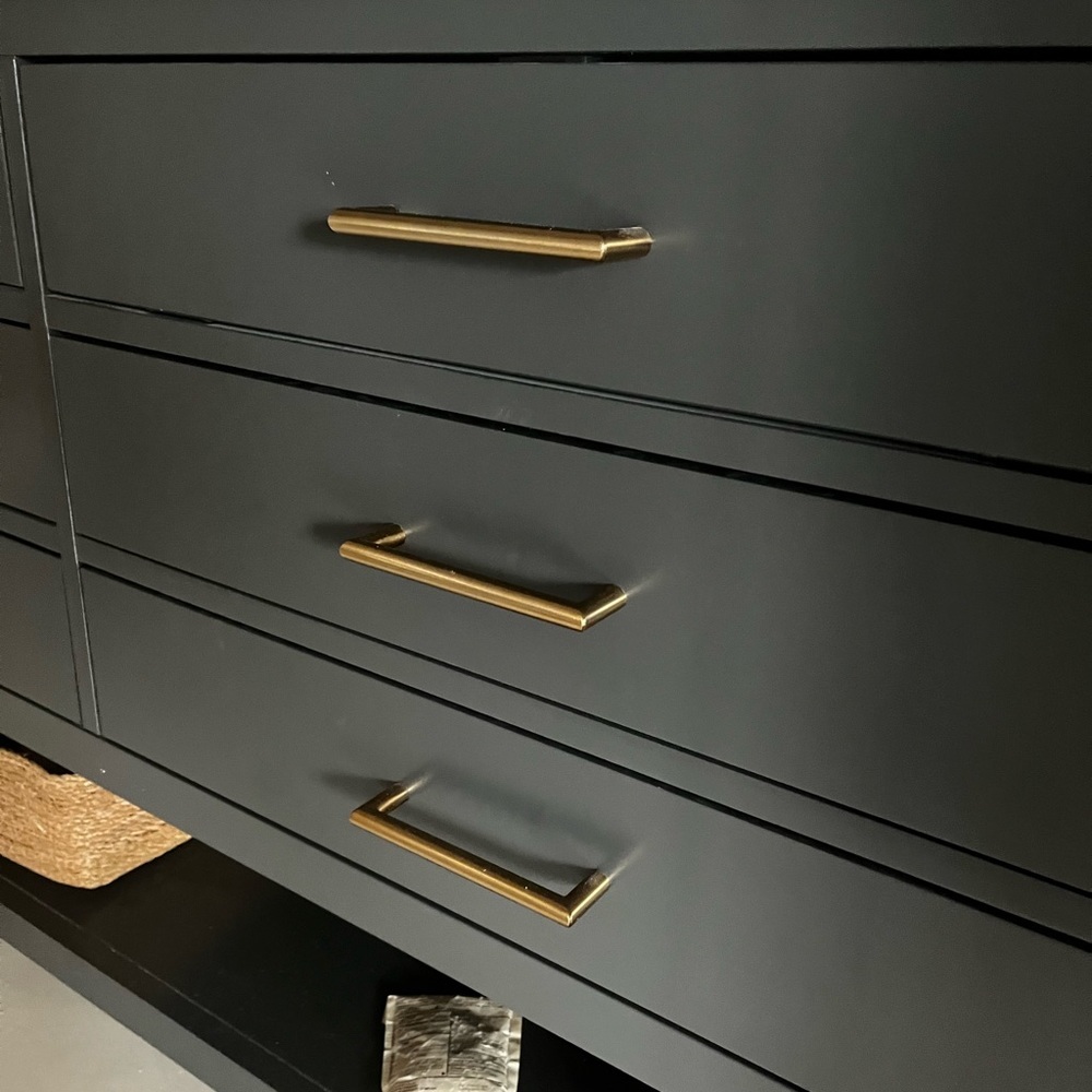 Brand new satin nickel drawer bathroom hardware 6 piece set silver brushed​‎